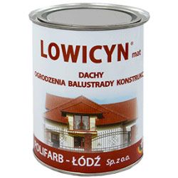 LOWICYN – farba rozpuszczalnikowa, matowa